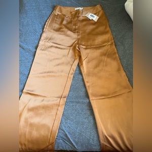 JustFab: NEW flared, silk pants